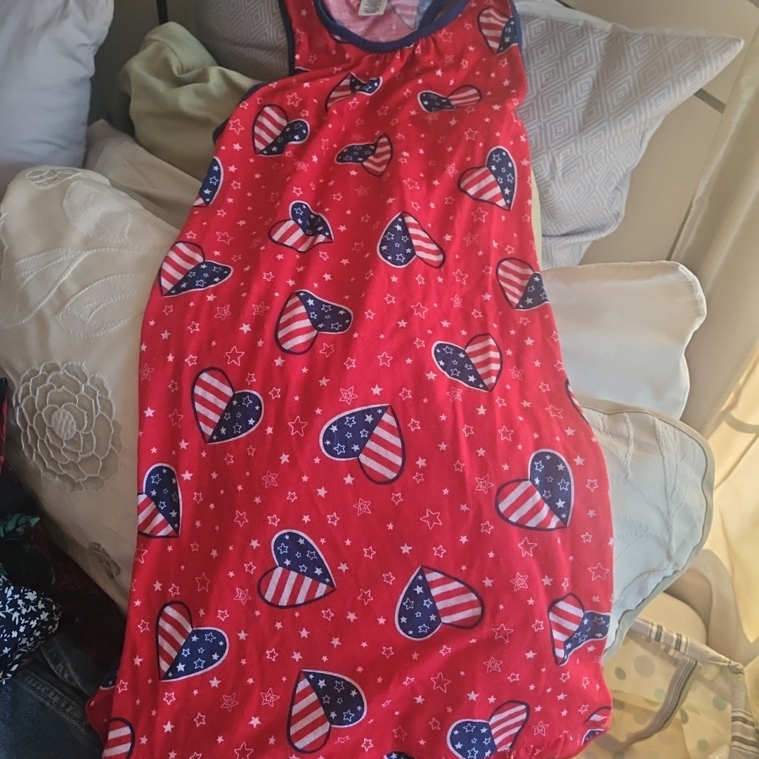 Komar Kids Red Heart Nightgown